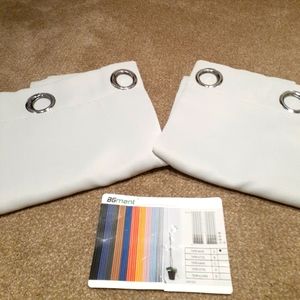 Grey Curtain Panels-  NWT